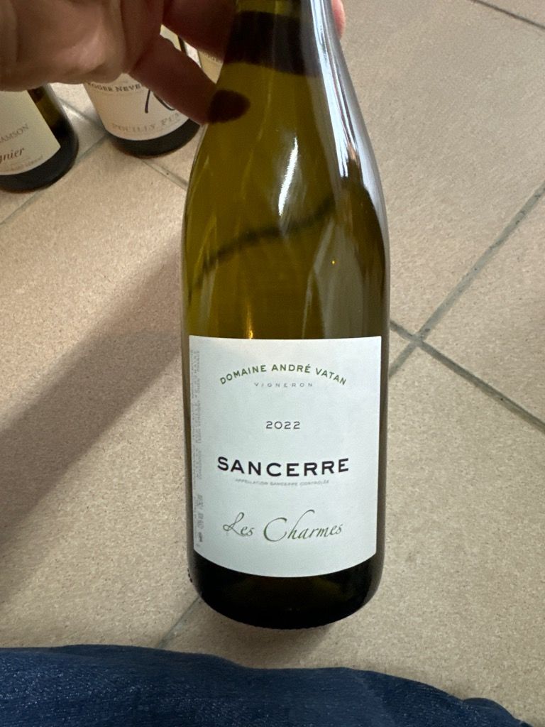 2022 Domaine Andre Vatan Sancerre Les Charmes - CellarTracker