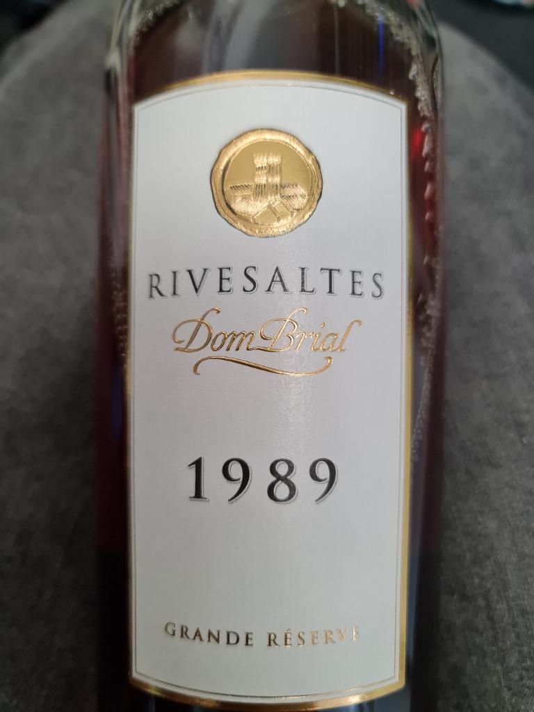 1989 Dom Brial Rivesaltes Rivesaltes Grande Reserve, France, Languedoc ...