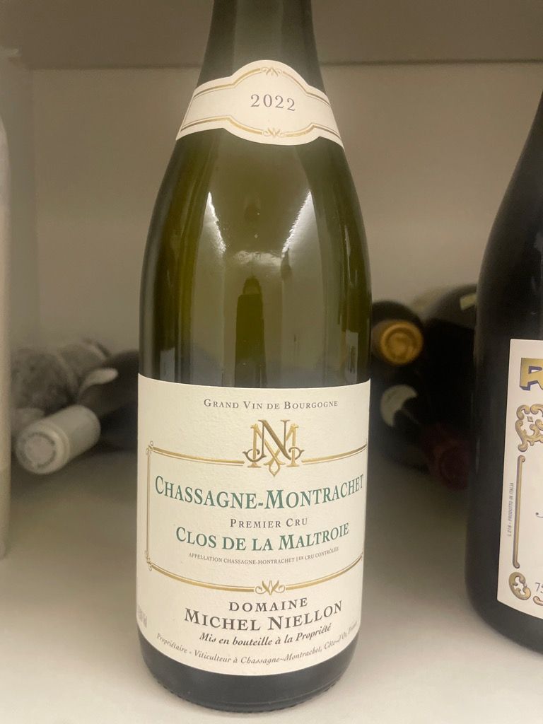 2022 Domaine Michel Niellon Chassagne-Montrachet 1er Cru Clos de
