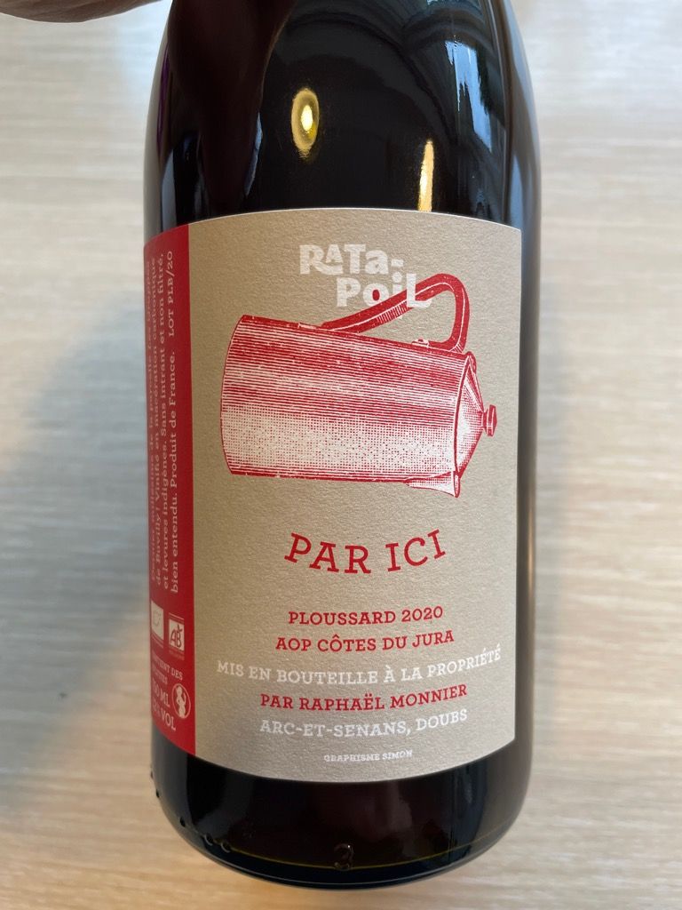 2018 Ratapoil (Raphaël Monnier) Arbois Par Ici - CellarTracker