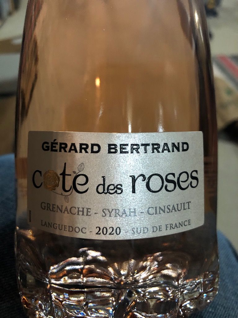 2020 Gérard Bertrand Chardonnay Cote des Roses Blanc, France, Languedoc