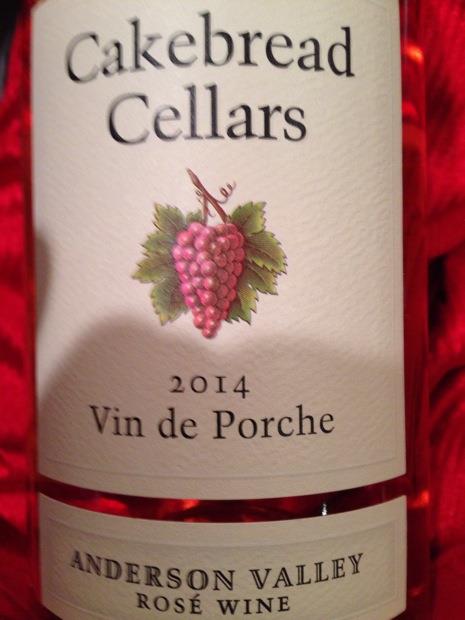 2014 Cakebread Cellars Vin de Porche, USA, California, North Coast ...