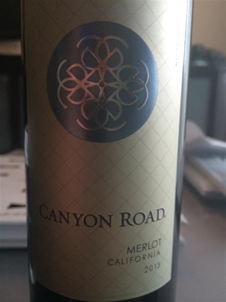 2013 Canyon Road Merlot Usa California Cellartracker