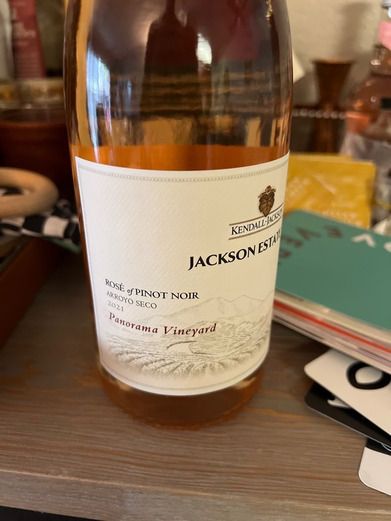 2021 Kendall-Jackson Pinot Noir Jackson Estate Rosé of Pinot Noir ...