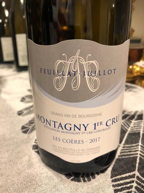 2017 Domaine Feuillat-Juillot Montagny 1er Cru Les Coères Blanc, France ...