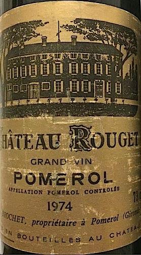 1974 Château Rouget, France, Bordeaux, Libournais, Pomerol - CellarTracker