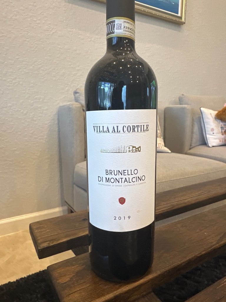 2019 Villa Al Cortile Brunello di Montalcino, Italy, Tuscany ...