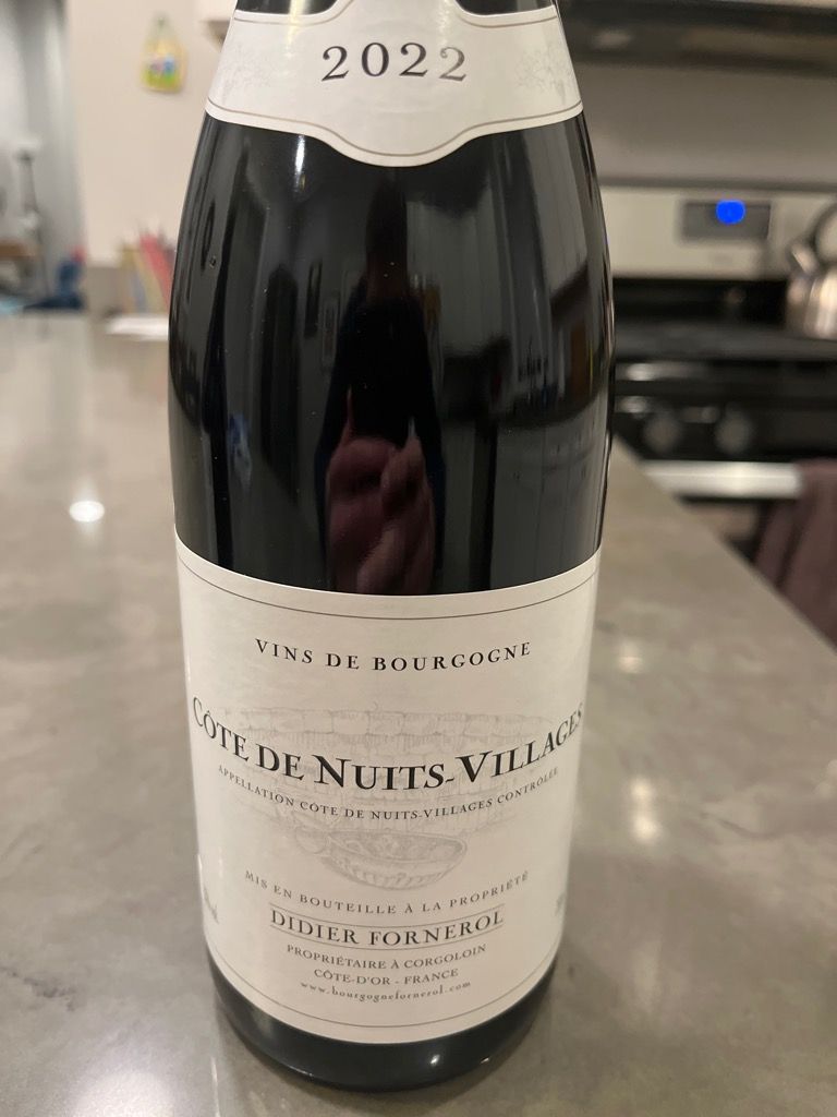 2023 Domaine Didier Fornerol Côte de Nuits Villages - CellarTracker