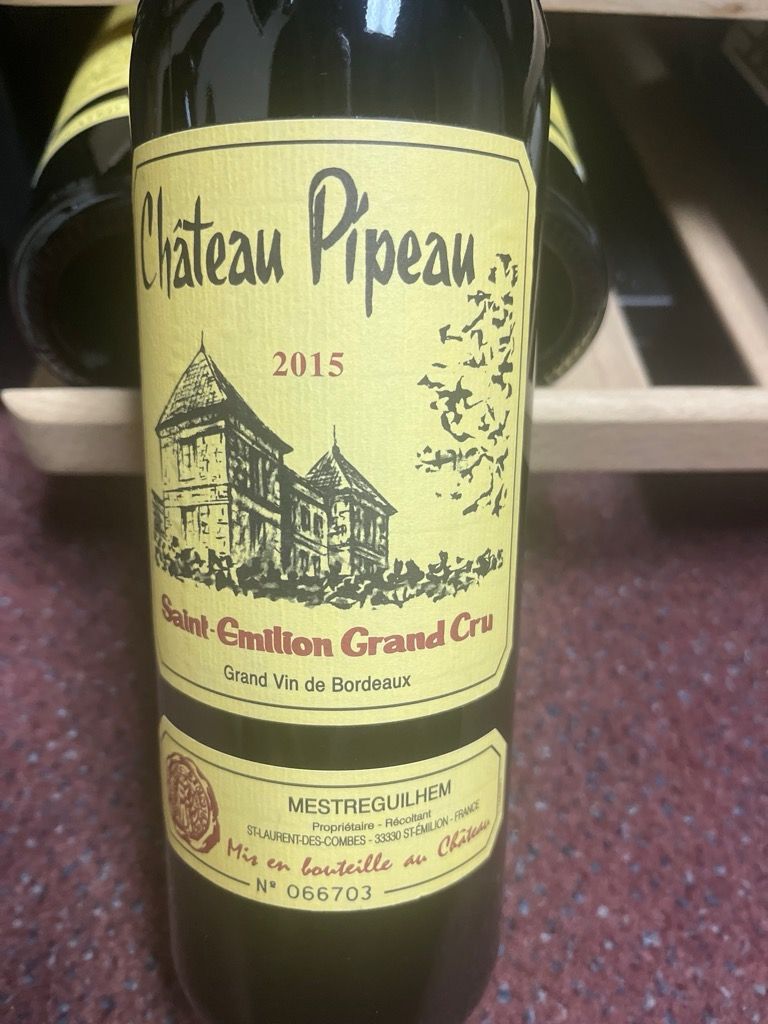 2014 Château Franc Pipeau, France, Bordeaux, Libournais, St. Émilion ...