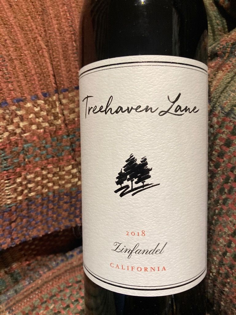 2018 Treehaven Lane Zinfandel, USA, California, Central Coast, Paso ...
