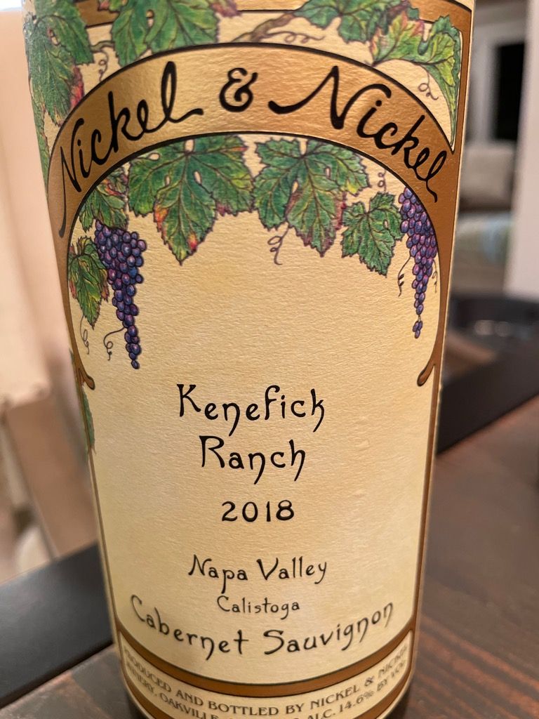 2017 Nickel & Nickel Sauvignon Futures Bottling Kenefick Ranch