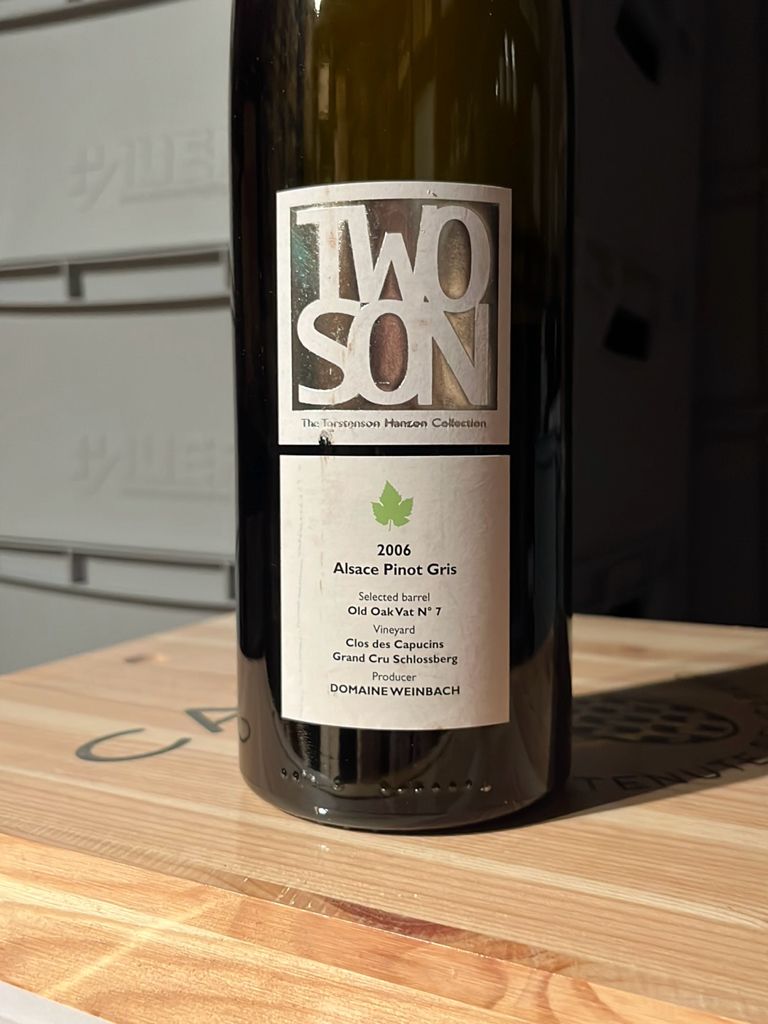 2019 Domaine Weinbach Pinot Gris Clos des Capucins - CellarTracker