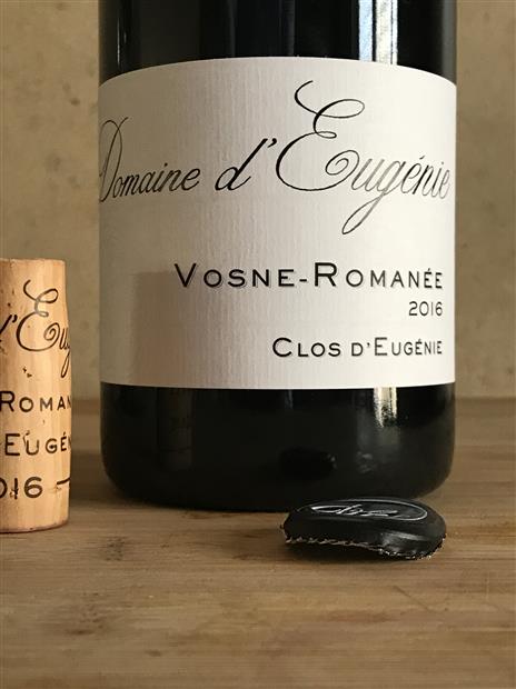 2016 Domaine d'Eugénie Vosne-Romanée Le Clos d'Eugenie - CellarTracker