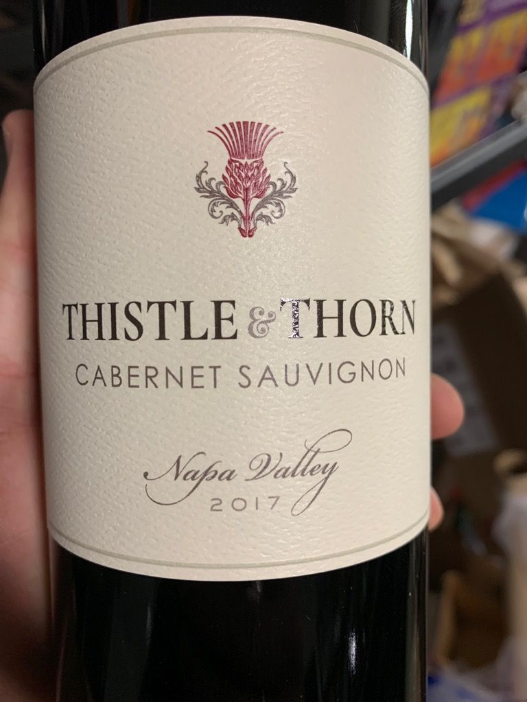 2017 Thistle & Thorn Cabernet Sauvignon, USA, California, Napa Valley