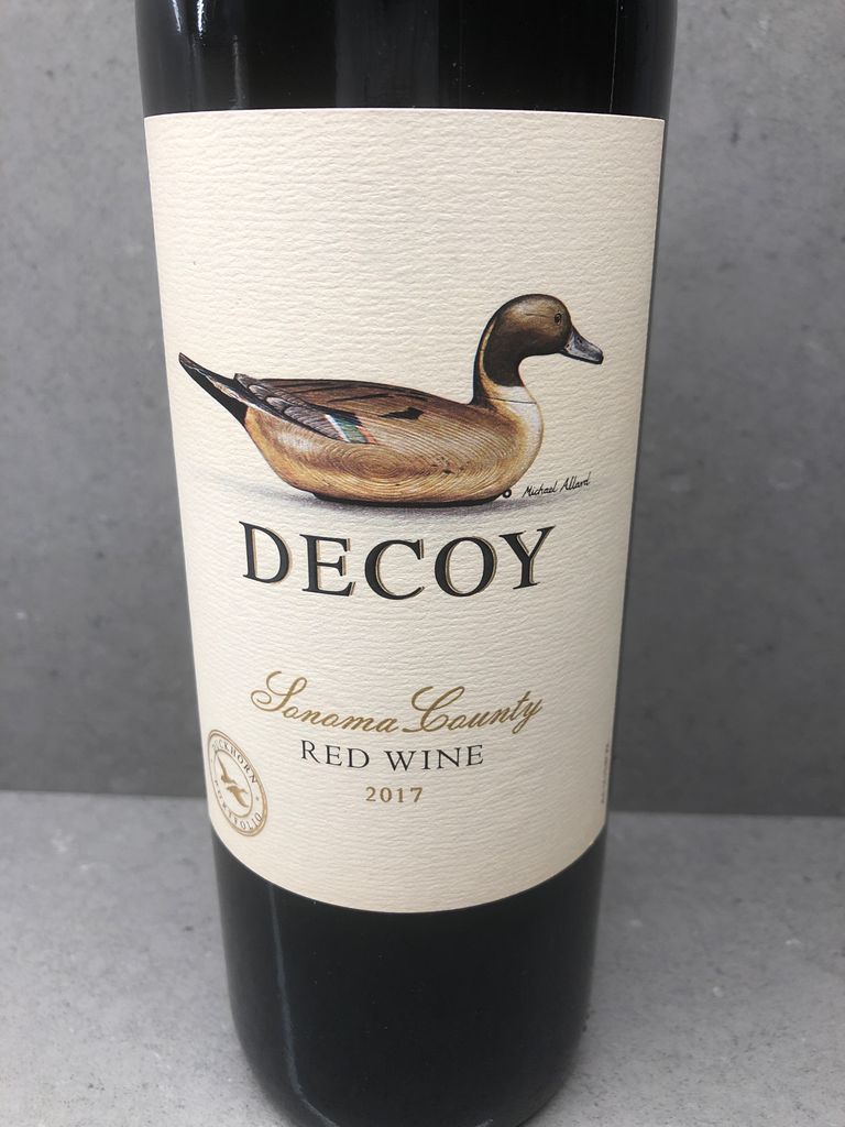 2017 Decoy Red Wine, USA, California, Sonoma County CellarTracker