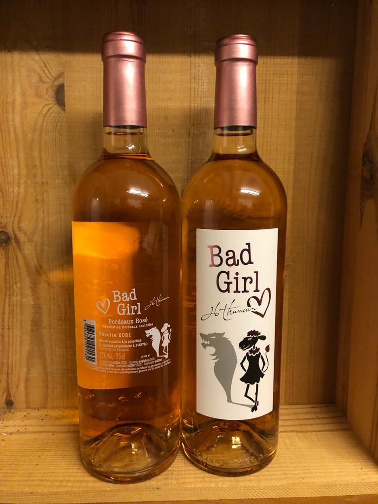 NV Thunevin Crémant de Bordeaux Rosé Bad Girl, France, Bordeaux ...