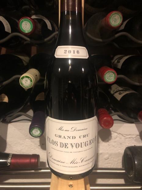 2016 Domaine Méo-Camuzet Clos Vougeot - CellarTracker