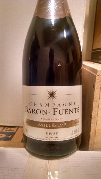 2006 Baron-Fuenté Champagne Grand Millésime Brut, France, Champagne