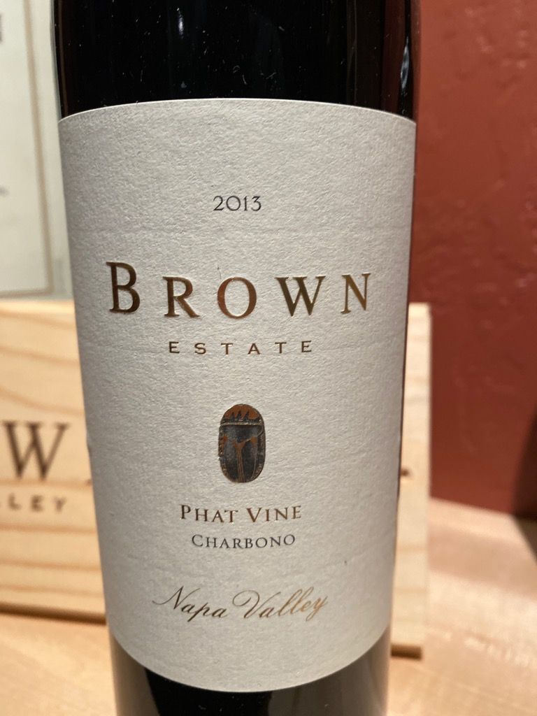 2015 Brown Estate Charbono Phat Vine, USA, California, Napa Valley