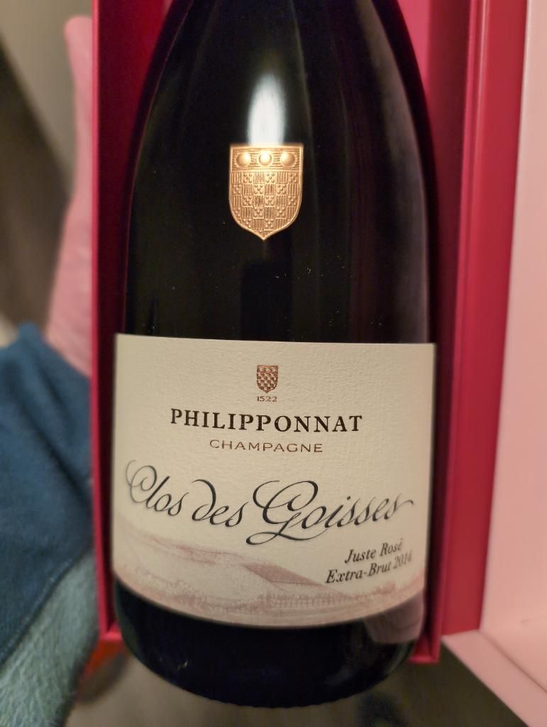 2005 Philipponnat Champagne Juste Rosé Clos des Goisses