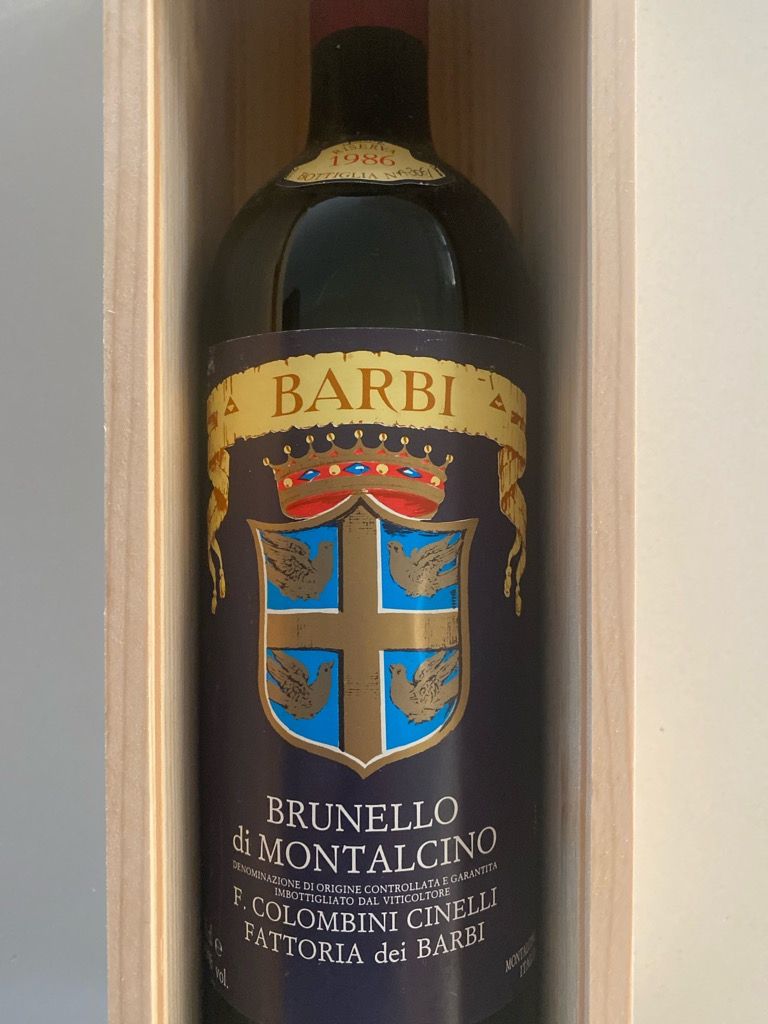 1986 Fattoria dei Barbi Brunello di Montalcino - CellarTracker