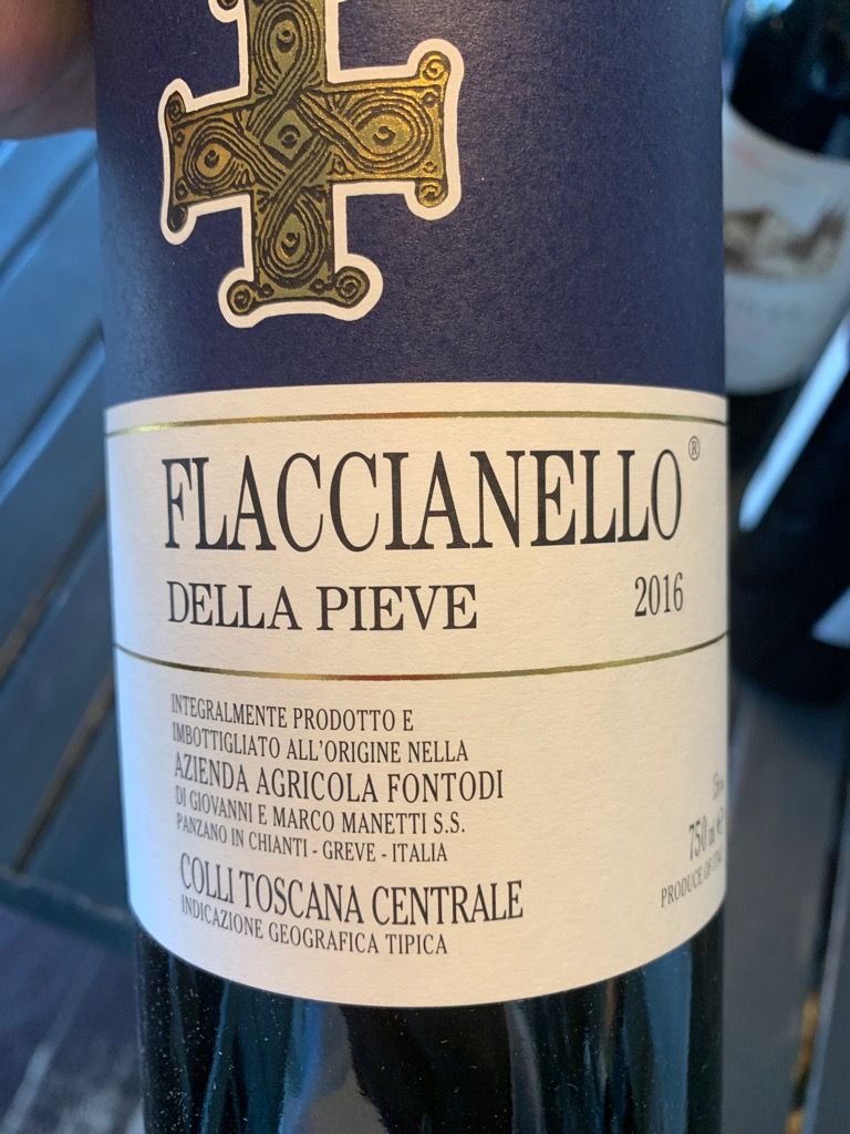 ワイン FLACCIANELLO DELLA PIEVE 1999 750ml 1999 Fontodi 