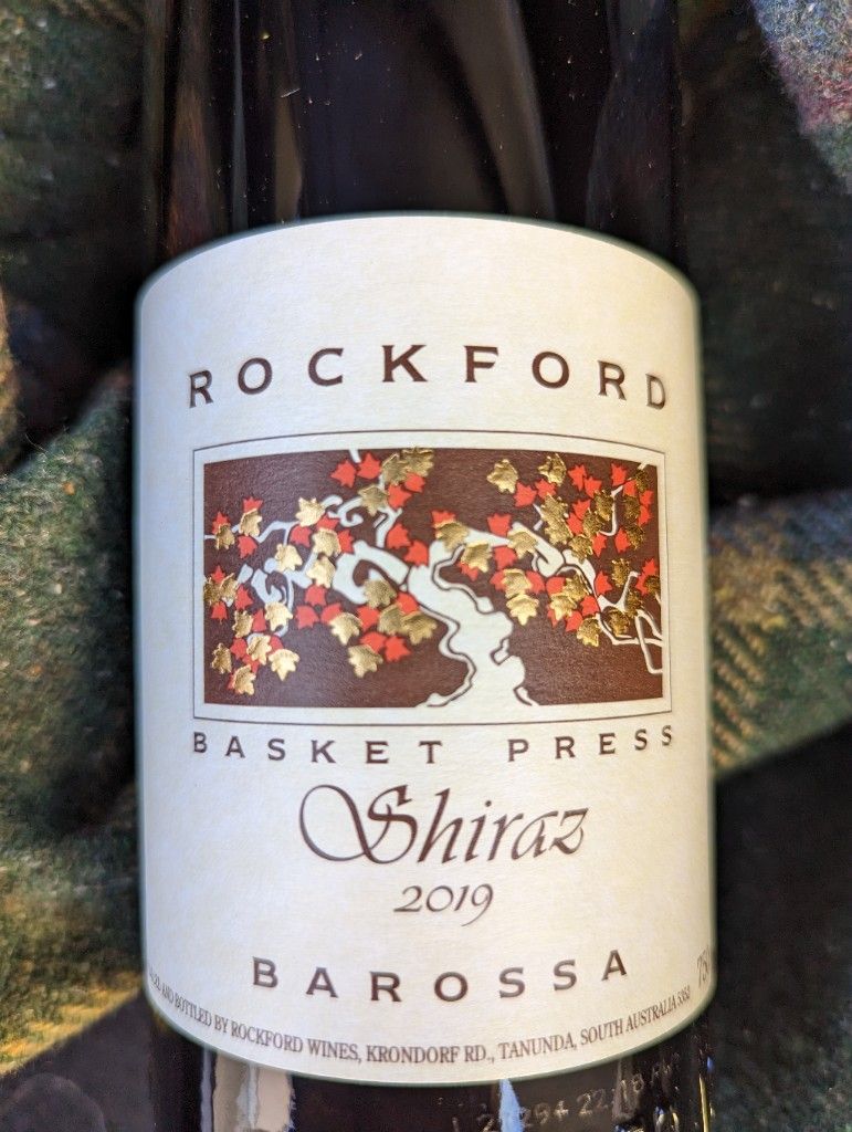 2019 Rockford Shiraz Basket Press, Australia, South Australia, Barossa, Barossa Valley