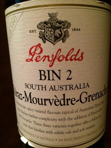 1998 Penfolds Bin 2 Shiraz-Mourvèdre - CellarTracker