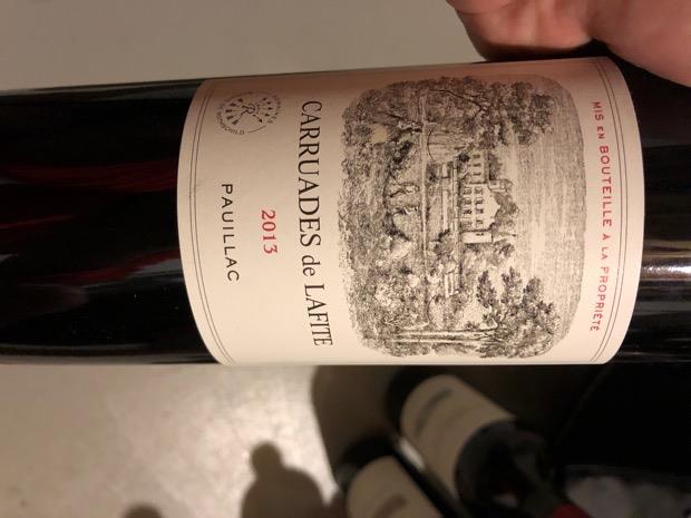 ワイン Carruades de Lafite 2013 750ml Carruades de Lafite 2013 Château Lafite-Rothschild | Your personal