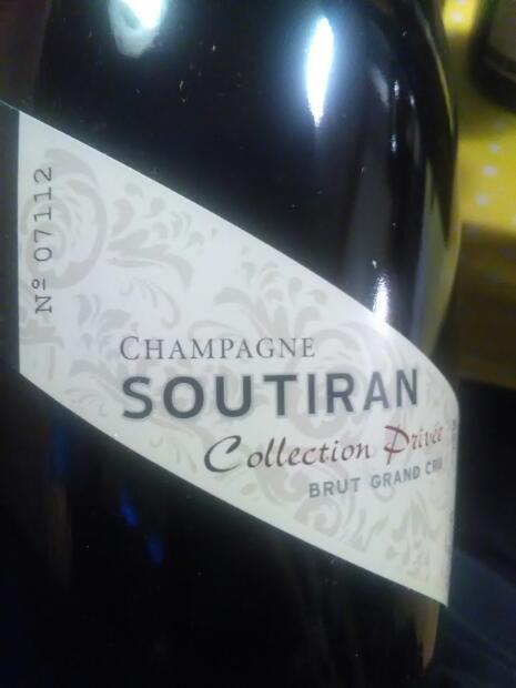 Champagne Soutiran Collection Privee Brut Grand Cru