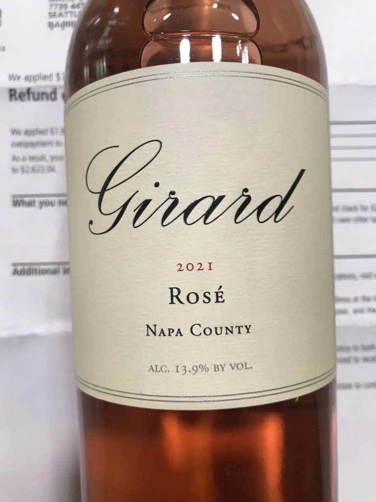 2023 David Girard Vineyards Rosé, USA, California, Sierra Foothills, El ...