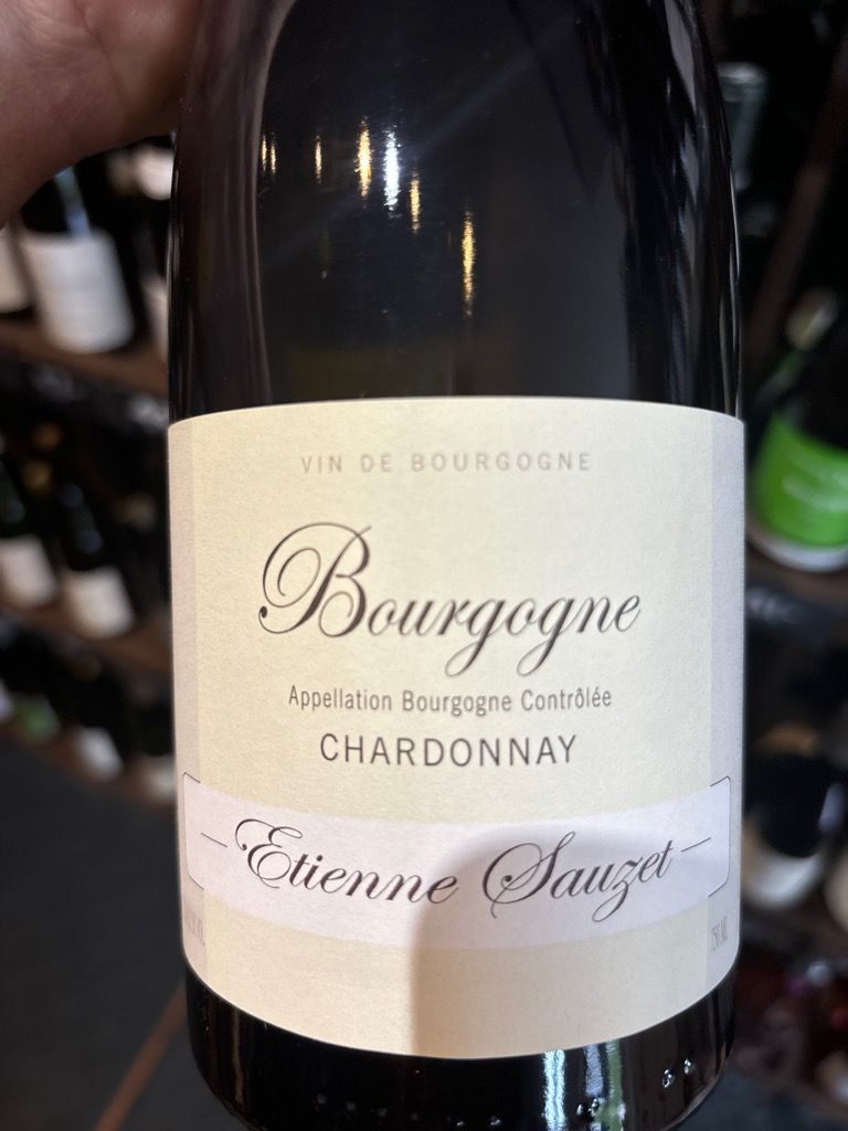 2022 Etienne Sauzet Chardonnay Bourgogne - CellarTracker