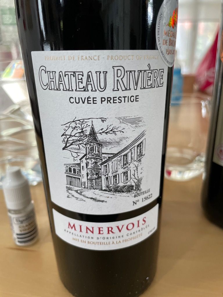 2021 Château Rivière Minervois Cuvée Prestige, France, Languedoc