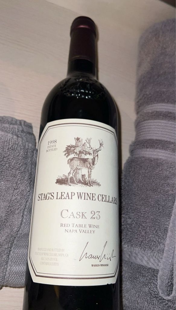 Stag's Leap Cask 23 1998 スタッグスリープ　カスク２３ 1998 Stag's Leap Wine Cellars Cabernet Sauvignon Cask 23
