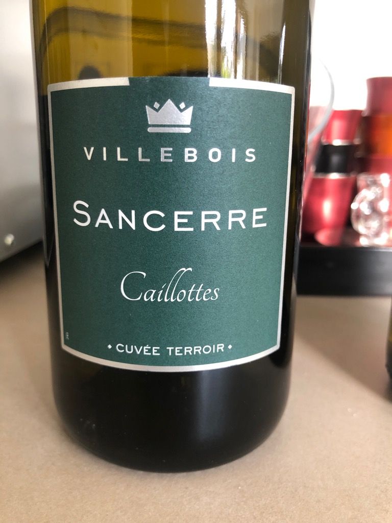 2020 Joost De Villebois Sancerre Cuvée Terroir Caillottes, France