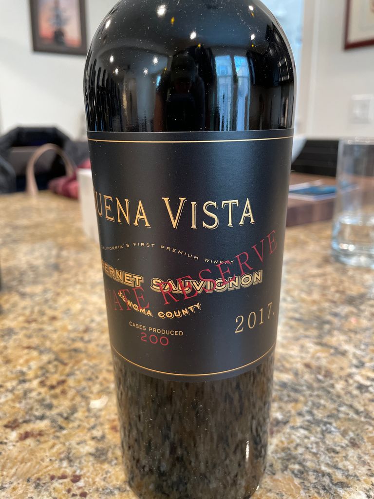 2017 Buena Vista Sauvignon Private Reserve Sonoma County, USA, California, Sonoma 2017 Buena Vista Sauvignon Private Reserve Sonoma County, USA, California, Sonoma