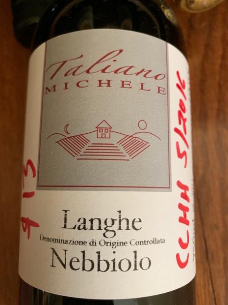 2013 Taliano Michele Langhe Nebbiolo CellarTracker