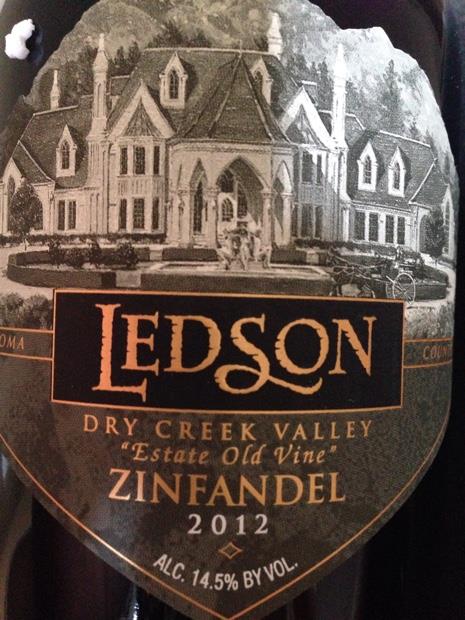 2019 Ledson Zinfandel Old Vine Dry Creek Valley - CellarTracker