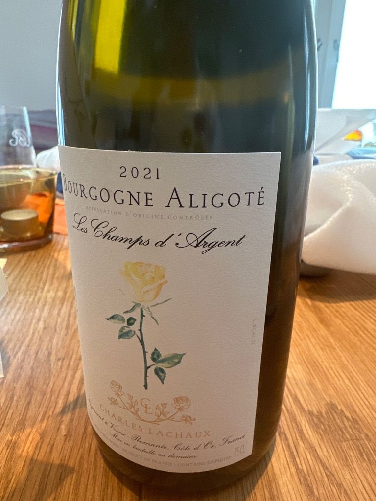 2021 Charles Lachaux Bourgogne-Aligoté Les Champs d'Argent