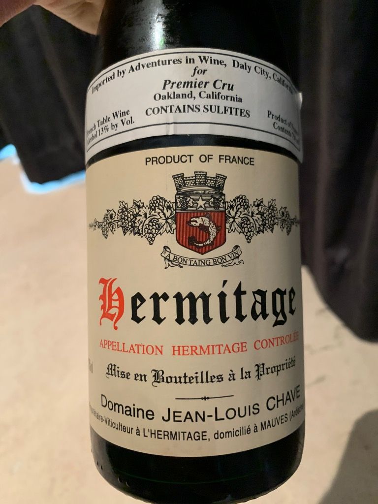 1989 Domaine Jean-Louis Chave Hermitage - CellarTracker 1989 Domaine Jean-Louis Chave Hermitage - CellarTracker