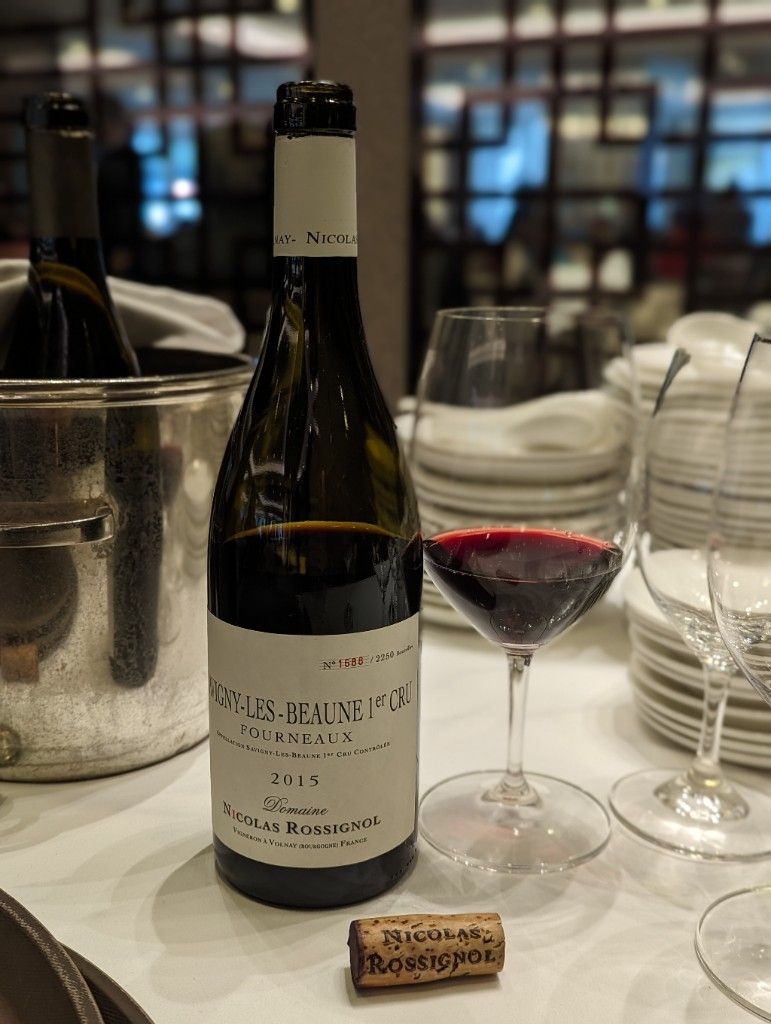 2015 Nicolas Rossignol Savigny-lès-Beaune 1er Cru Les Fourneaux, France ...