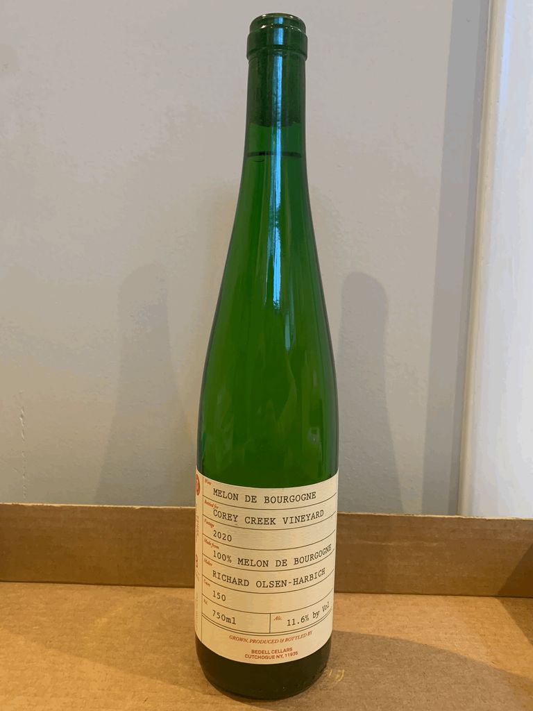 2020 Corey Creek Vineyards Melon de Bourgogne, USA, New York, Long