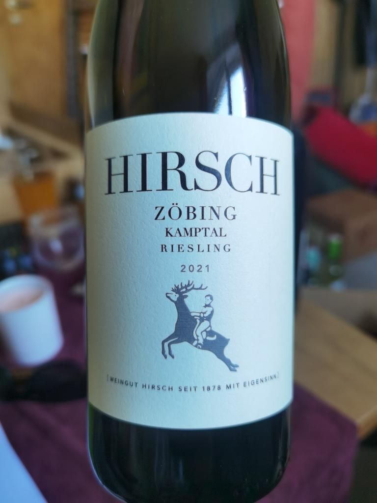 2021 Weingut Hirsch Riesling Zöbing, Austria, Niederösterreich, Kamptal CellarTracker