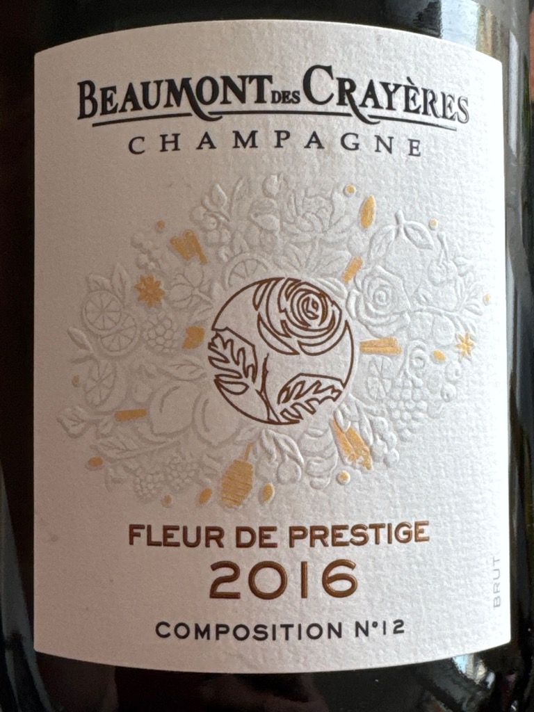 1996 Beaumont des Crayères Champagne Brut Fleur de Prestige