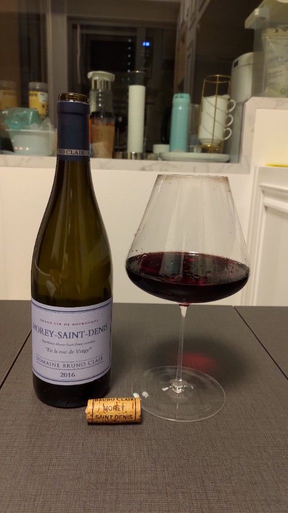 2016 Domaine Bruno Clair Morey St. Denis En la Rue de Vergy, France