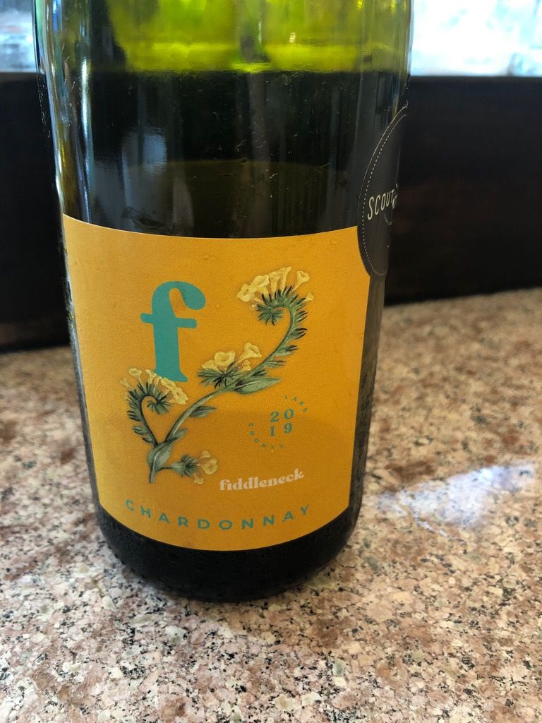 2019 Fiddleneck Chardonnay, USA, California, Napa / Sonoma, Carneros ...