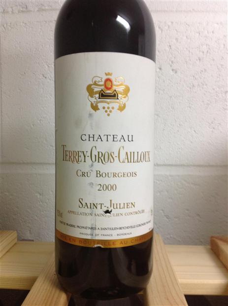 00 Chateau Terrey Gros Cailloux France Bordeaux Medoc St Julien Cellartracker