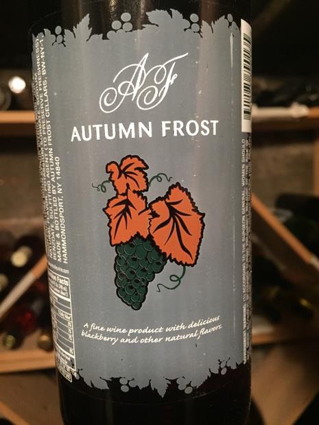 NV Pleasant Valley Wine Co. Merlot Autumn Frost Blackberry Merlot, USA ...