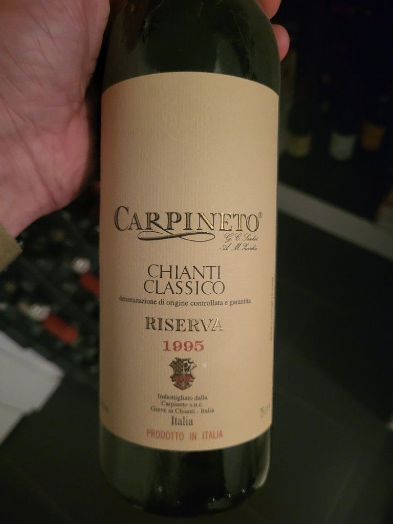 1995 Carpineto Chianti Classico Riserva - CellarTracker