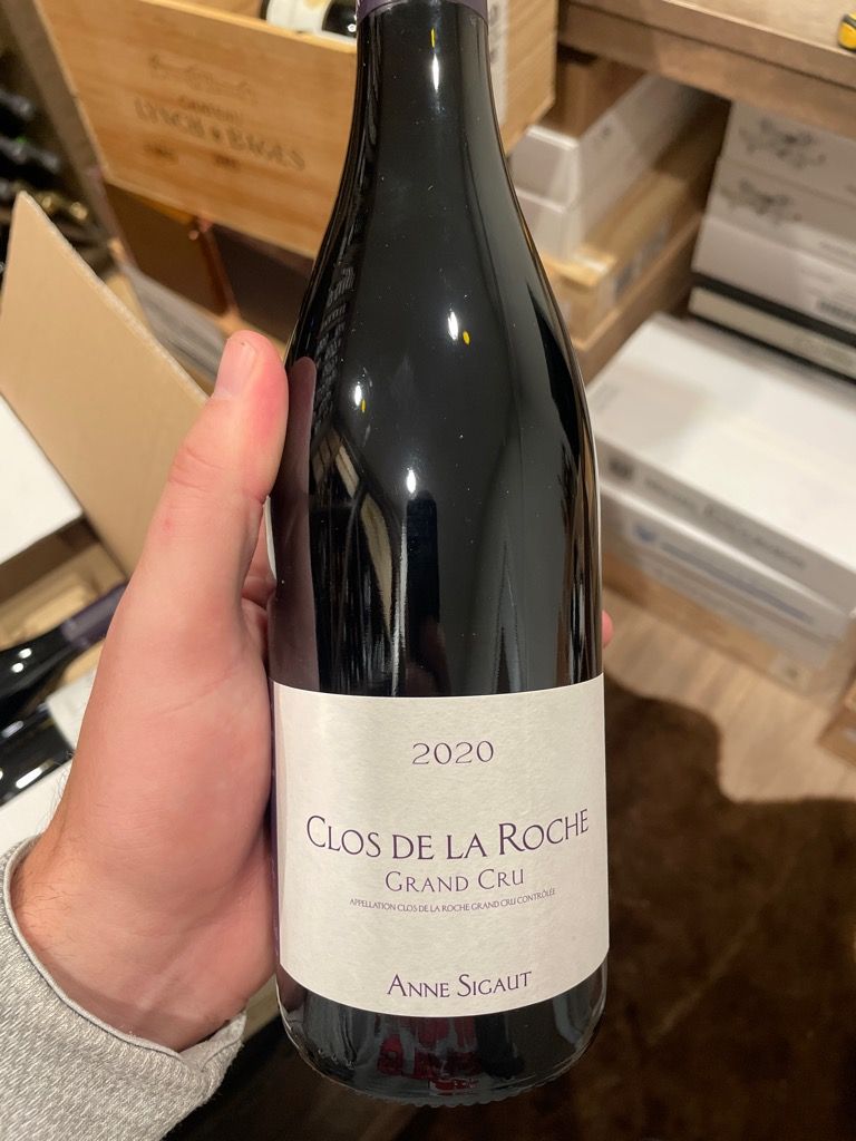 2021 Anne Sigaut Clos de la Roche, France, Burgundy, Côte de Nuits